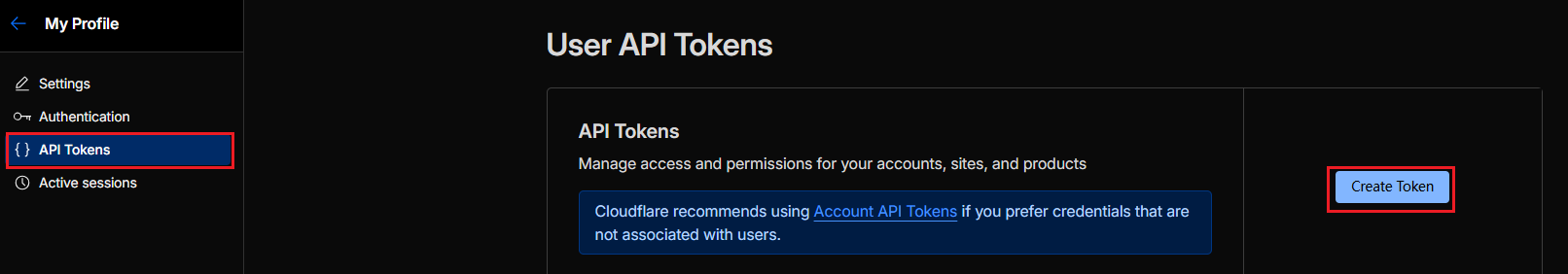 API Tokens